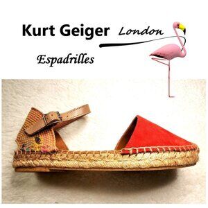 Kurt Geiger London espadrilles  **NEW in box